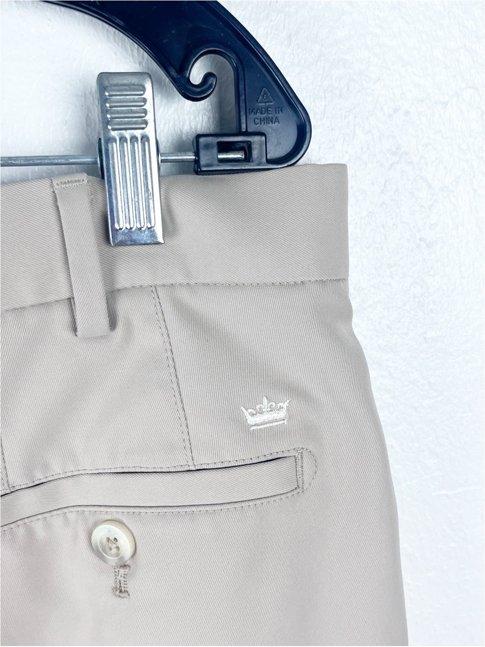 PETER MILLAR Wicking Beige Pockets Shorts 36 Casual Preppy Golf Boating Picnic - Picture 8 of 10